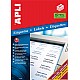 APLI ETIKET 2520 37X70 DOOS 250BL.