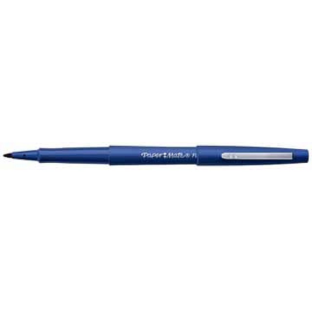 PAPERMATE FINELINER FLAIR BLAUW