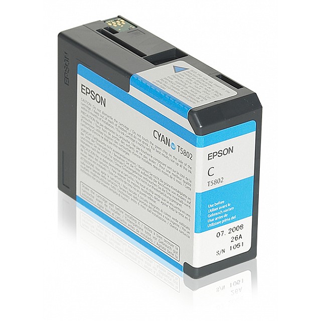 EPSON T5802 inktcartridge foto cyaan standard capacity 80ml