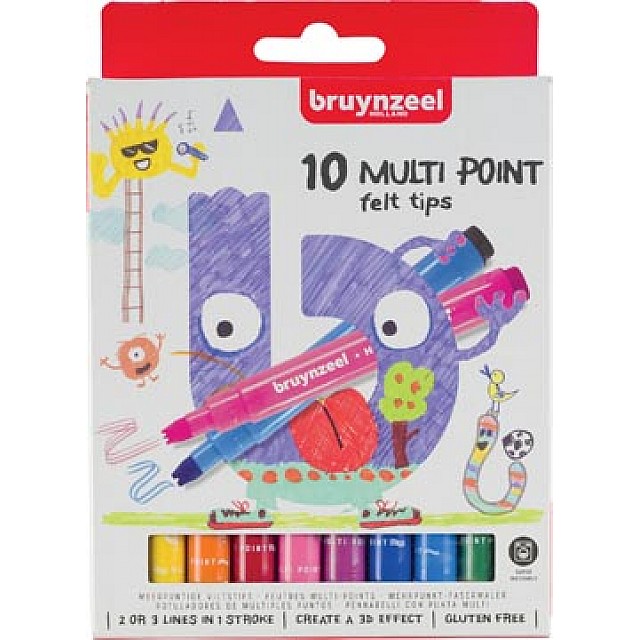 BRUYNZEEL VILTSTIFT MULTI 10X