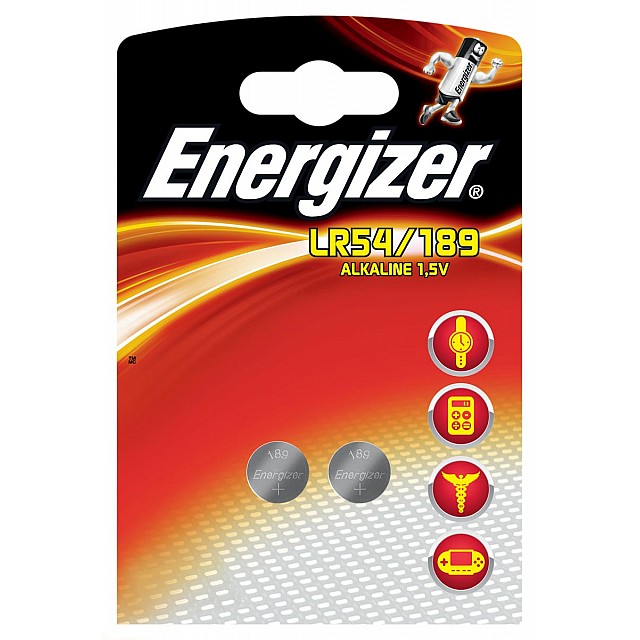 BATT ENERGIZ LR54/189 ALK FSB2