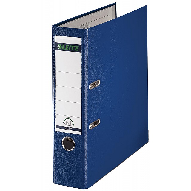 LEITZ ORDNER PP A4 8CM BLAUW