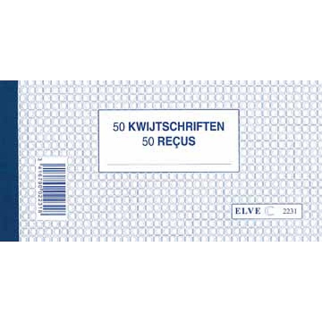 KWIJTSCHRIFTB 2-TAL 11X21 PK10