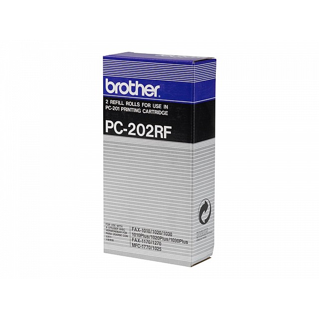 BROTHER PC-202RF donorrol zwart 420 pagina s refill 2-pack