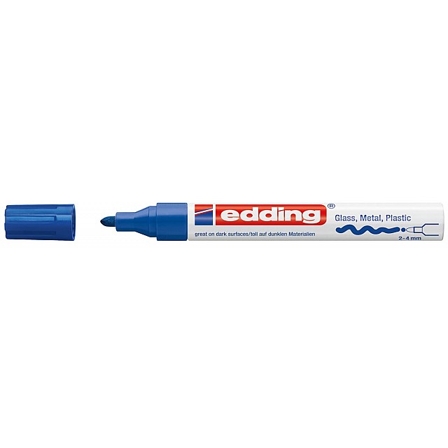 GLANSLAKMARKER 750 CR BLAUW