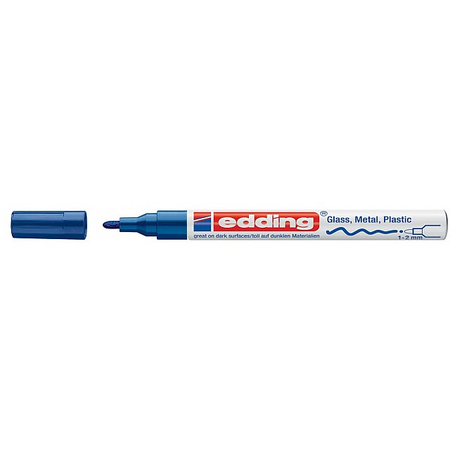 GLANSLAKMARKER 751 CR BLAUW