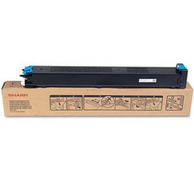 SHARP MX-23GTCA toner cyaan standard capacity 10.000 pagina