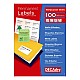DECADRY ETIKET 99.1x34.0MM 16/vel 100VEL