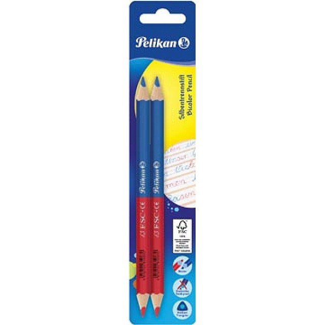 PELIKAN 2KLEUR POTLOOD BLS