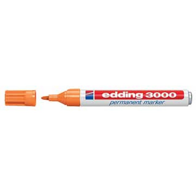 MARKER EDDING 3000 ORANJE ROND