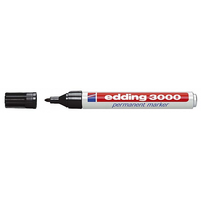MARKER EDDING 3000 ZWART ROND