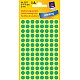ETIK ROND D8MM GROEN 416ST