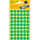 ETIK ROND D12MM 270ST GROEN