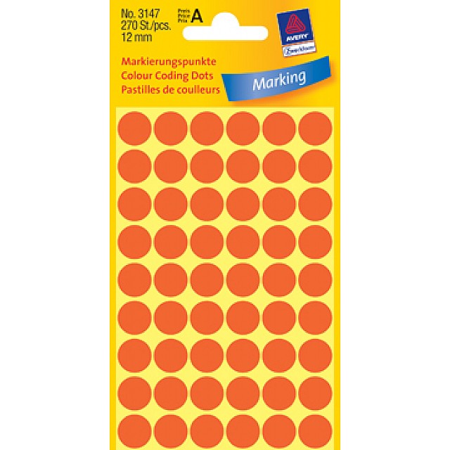 ETIK Ï12MM L ROOD 270ST