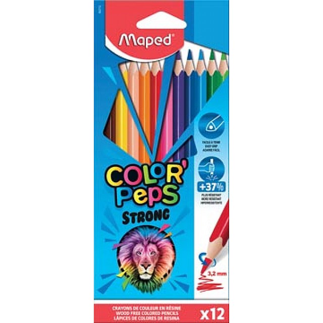 KLEURPOTL COLORPEPS STRONG 12X