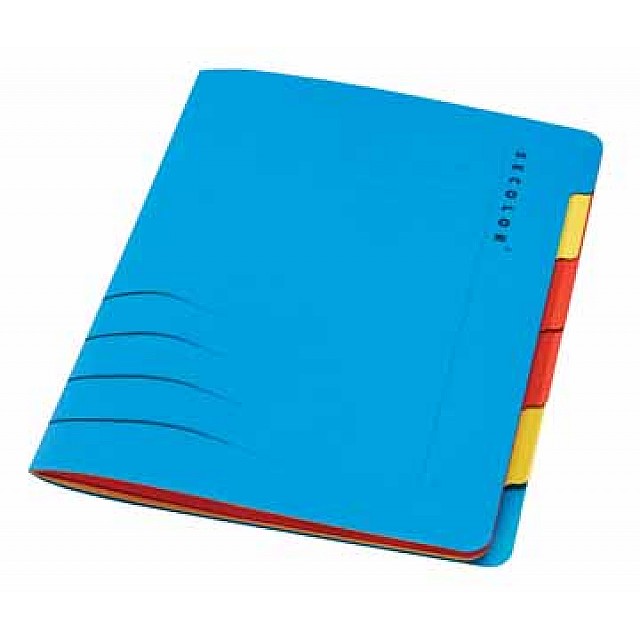 SECOLOR SORTEERMAP BLAUW A4 6TAB