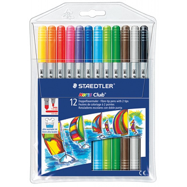 STIFTEN DUBBEL NORIS ETUI 12