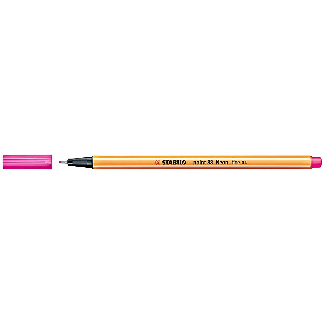 STABILO POINT 88 NEON ROOD