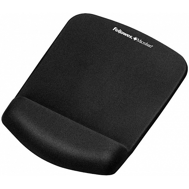 FELLOWES PLUSHTOUCH MUISMAT POLSSTEUN ZWART