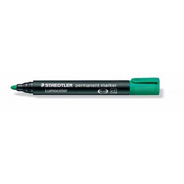 PERM. MARKER GROEN RONDE PUNT