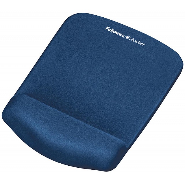 FELLOWES PLUSHTOUCH MUISMAT POLSSTEUN BLAUW