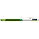 BIC 4KLEUREN FLUO BALPEN (stand)