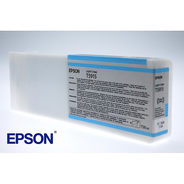 EPSON T5915 inktcartridge licht cyaan standard capacity 700m