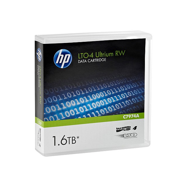 HPE LTO Ultrium 4 data cartridge 800 / 1600GB 1-pack