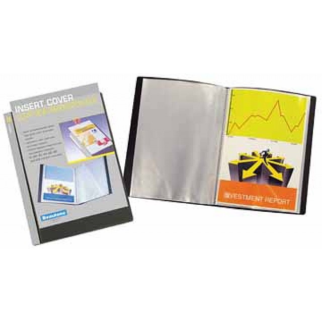 SHOWALBUM A4 20T ZWART