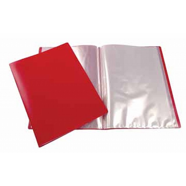 SHOWALBUM A4 10 TASSEN ROOD