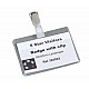VISITOR BADGE OPEN 60X90MM