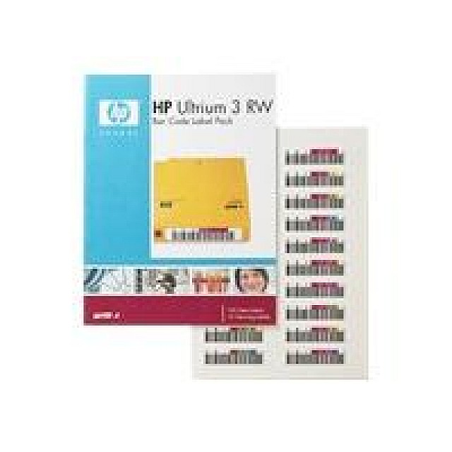 HPE LTO Ultrium 3 RW automation barcode labelled 100-pack RW