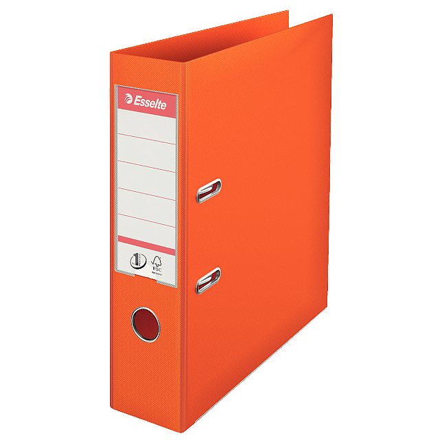 ESSELTE ORDNER PP 8CM ORANJE                                