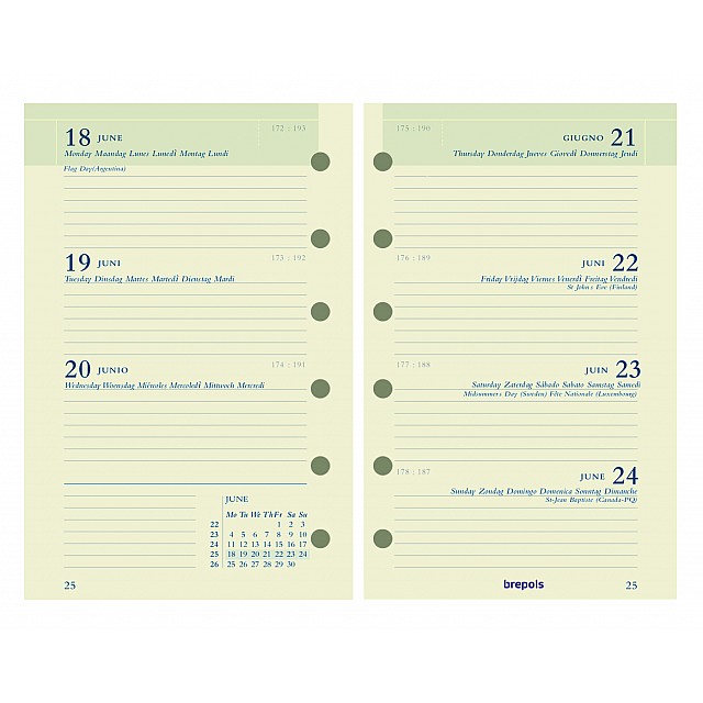 BREPOLS VULLING BREFAX27 WEEK/2P 470