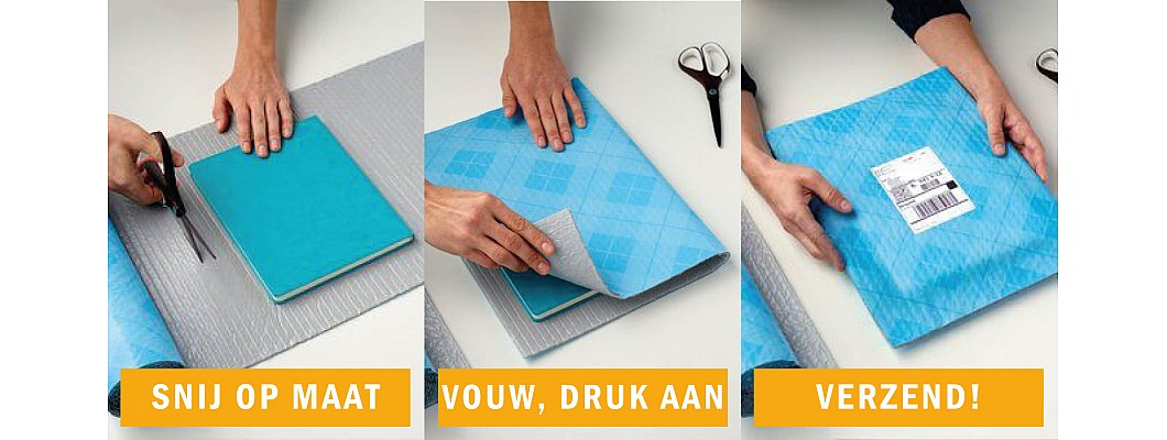 Scotch™ Flex & Seal, de makkelijkere manier om te verzenden