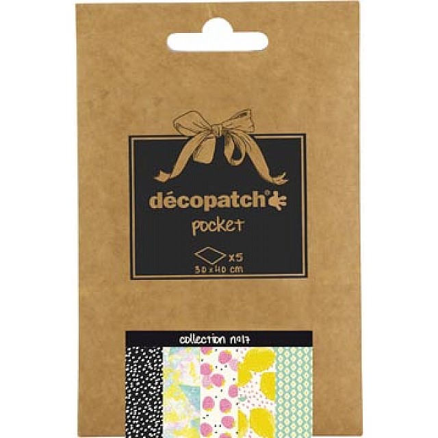 DECOPATCH PAPIER POCKET 17