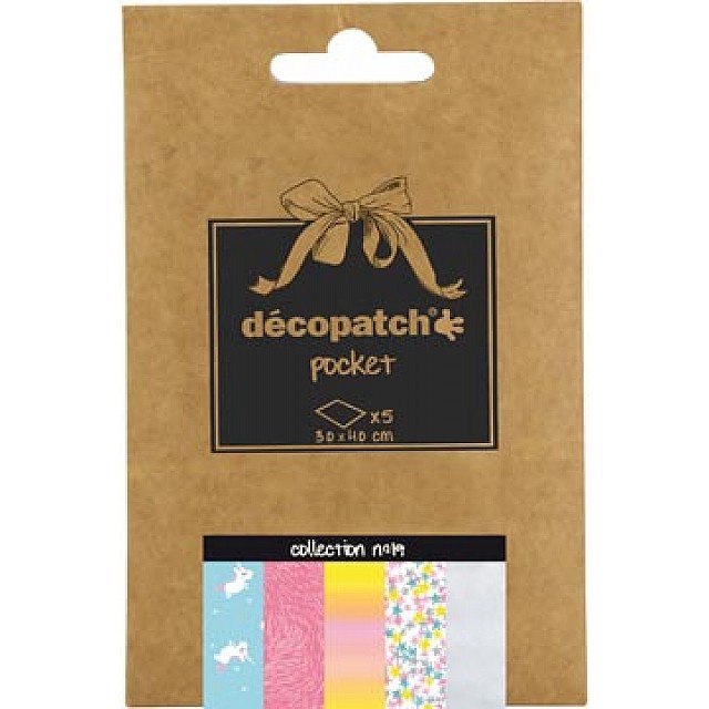 DECOPATCH PAPIER POCKET 19