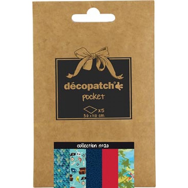 DECOPATCH PAPIER POCKET 20