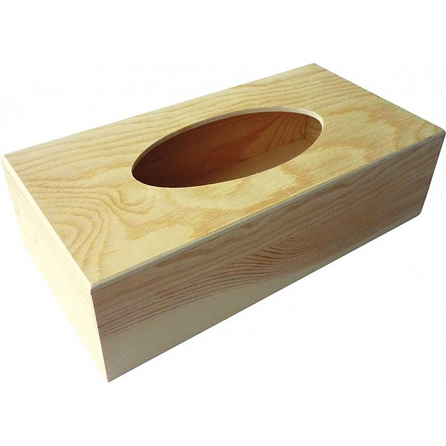 DOOS ZAKDOEKEN HOUT 275X140X87