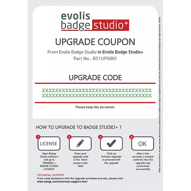 BADGE STUDIO - ELECTRONIC UPGR
