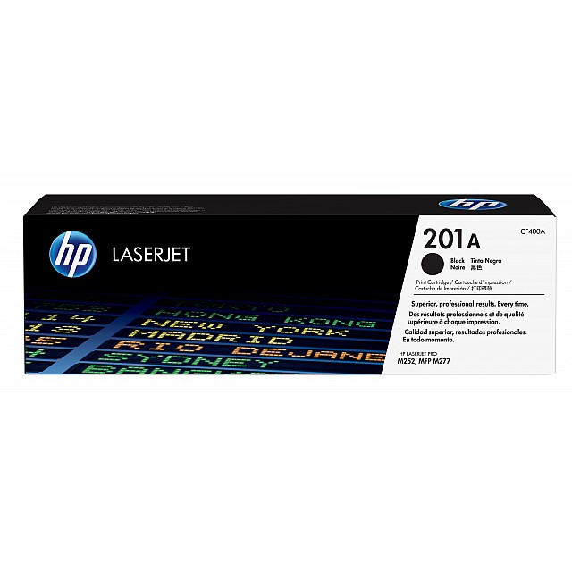 HP 201A original Toner cartridge CF400A black 1.420 pages st