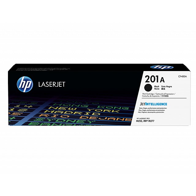 HP 201A original Toner cartridge CF400A black 1.420 pages st