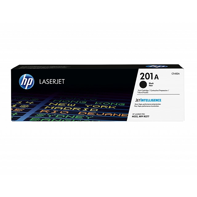 HP 201A original Toner cartridge CF400A black 1.420 pages st