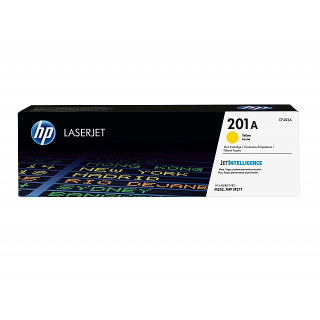 HP 201A original Toner cartridge CF402A yellow 1.330 pages s