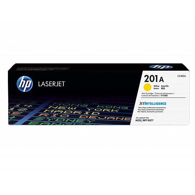 HP 201A original Toner cartridge CF402A yellow 1.330 pages s