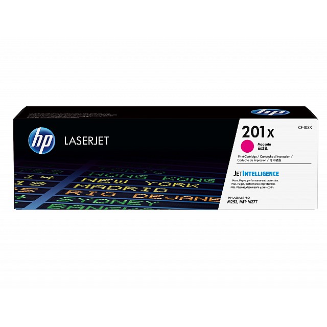 HP 201X original Toner cartridge CF403X magenta 2.300 pages