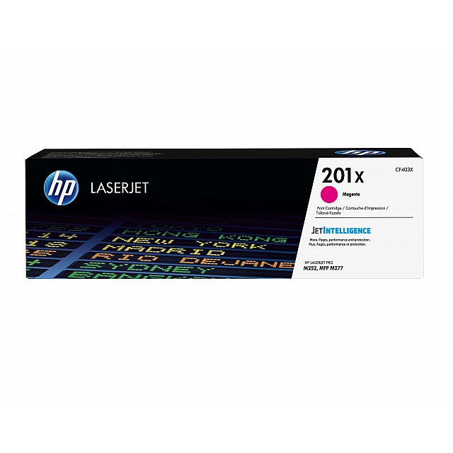 HP 201X original Toner cartridge CF403X magenta 2.300 pages