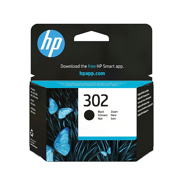 HP 302 original Ink cartridge F6U66AE UUS black