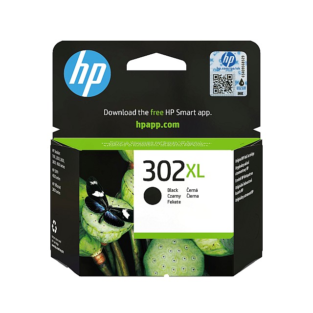 HP 302XL original Ink cartridge F6U68AE UUS black