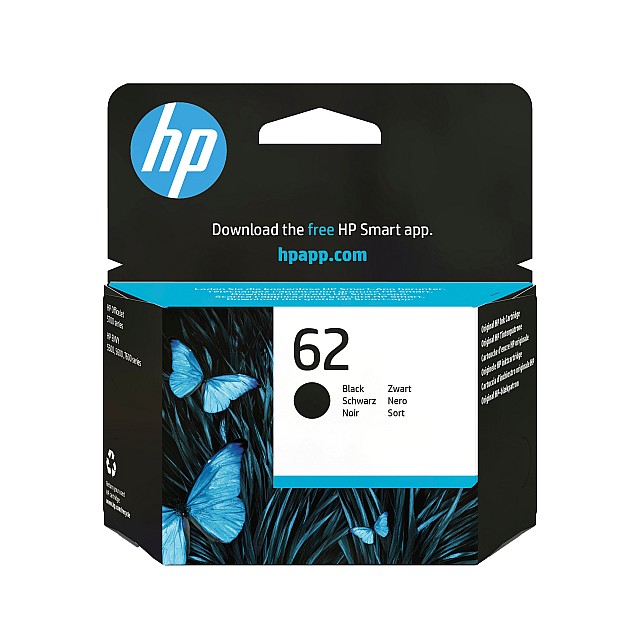 HP 62 original Ink cartridge C2P04AE UUS black standard capa